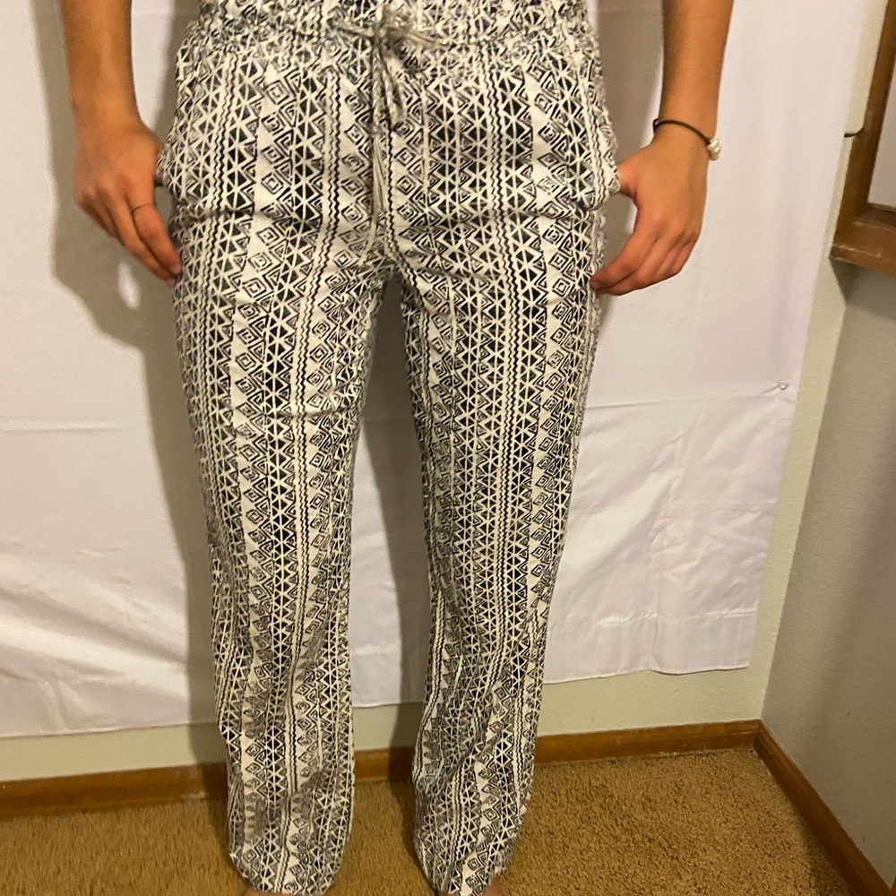 pattered pants